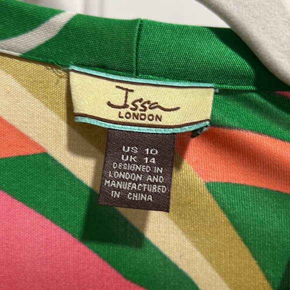 ISSA LONDON DRESS, Multicolour, Silk size 10 - Picture 9 of 11